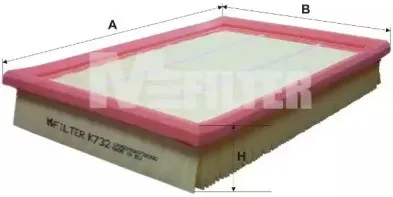 K 732 MFILTER Воздушный фильтр